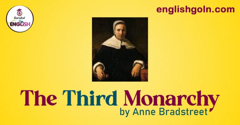 The Third Monarchy by Anne Bradstreet