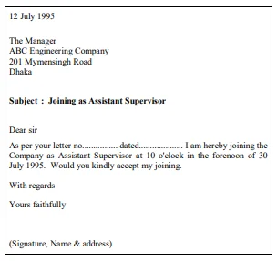 Joining and Resignation Letters and Leave of Absence Letters. 3 Joining and Resignation Letters and Leave of Absence Letters.