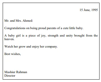 Letters of Good Relations