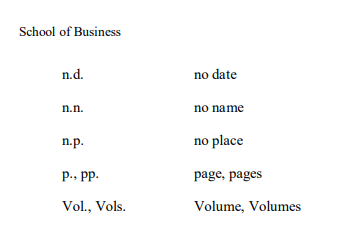 Technique of writing footnotes