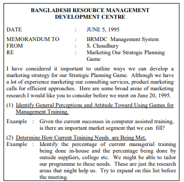 Type of reports