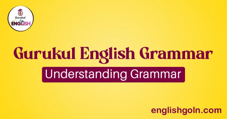 Understanding Grammar