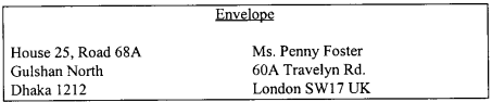 Writing an information letter