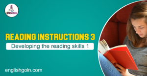 Reading instructions 3