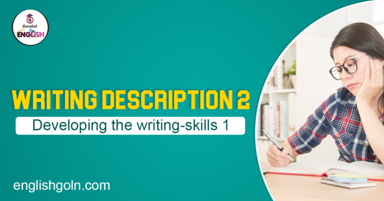 Writing description 2