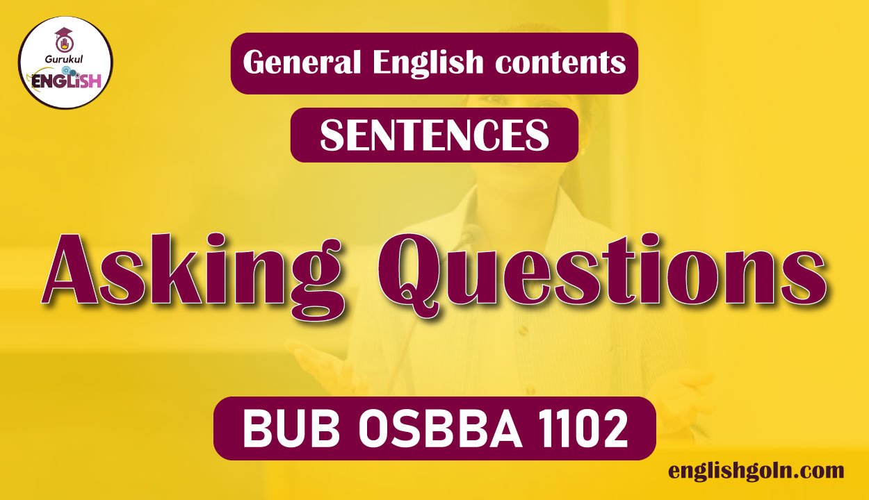 Asking Questions