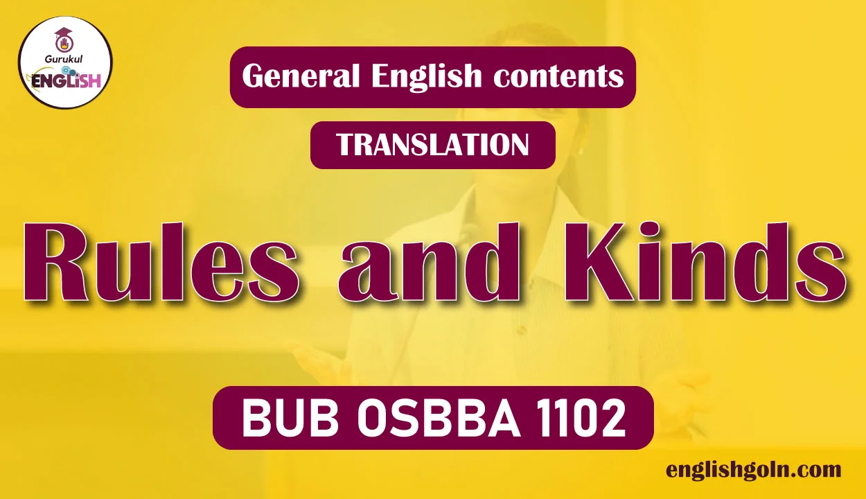 Rules and Kinds 1 Rules and Kinds