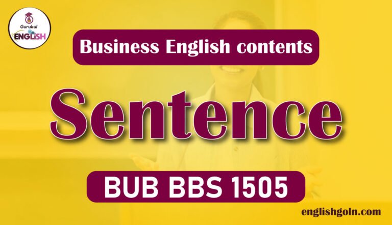 Sentence