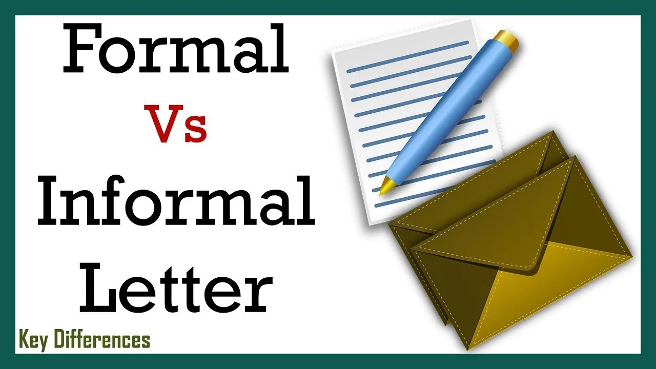 Differentiating Professional Letter Differentiating Professional Letter | Communicative English