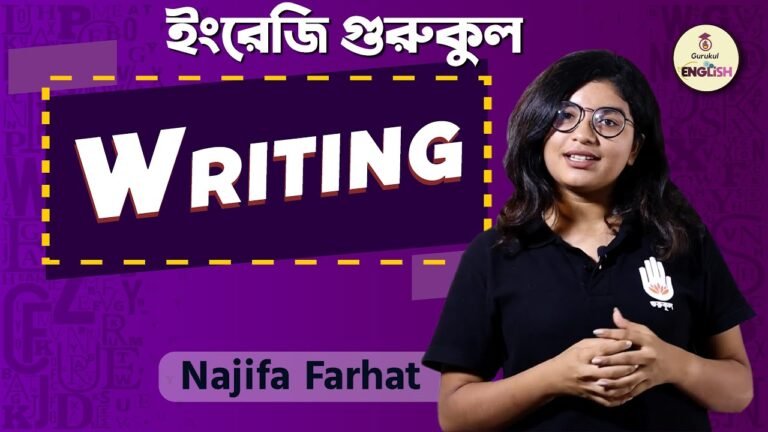 Writing Skill | Communicative English