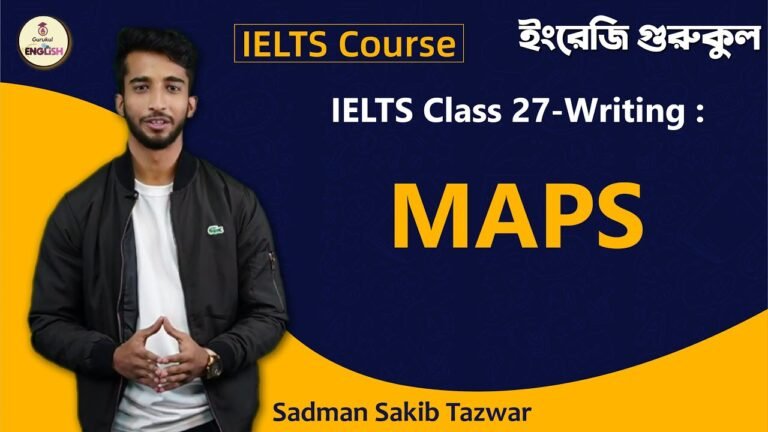Maps Lesson | Writing | IELTS Course