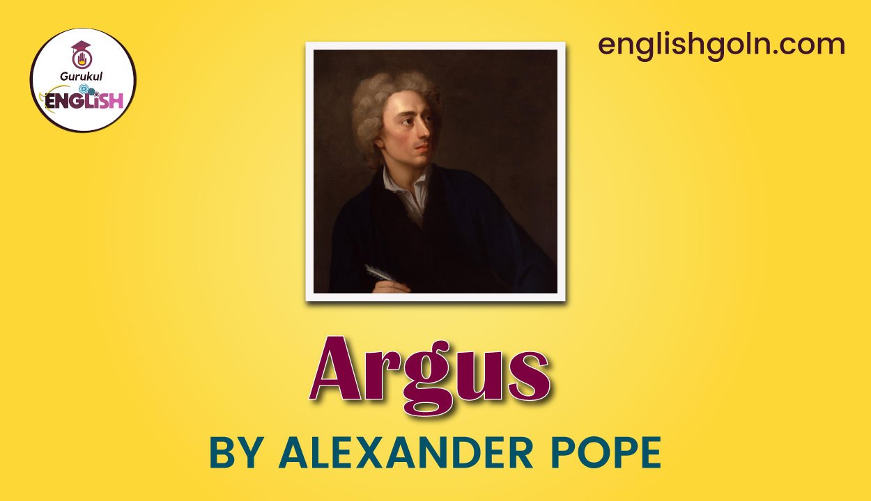 Argus by Alexander Pope