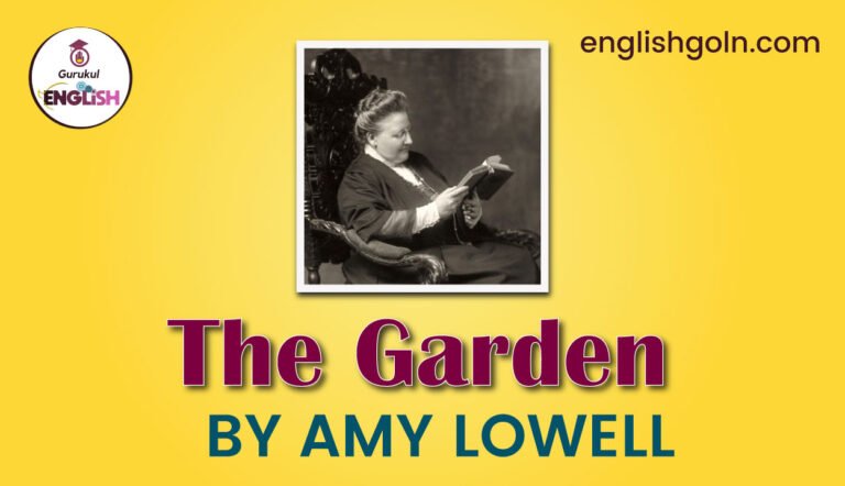 The Garden by Moonlight by Amy Lowell