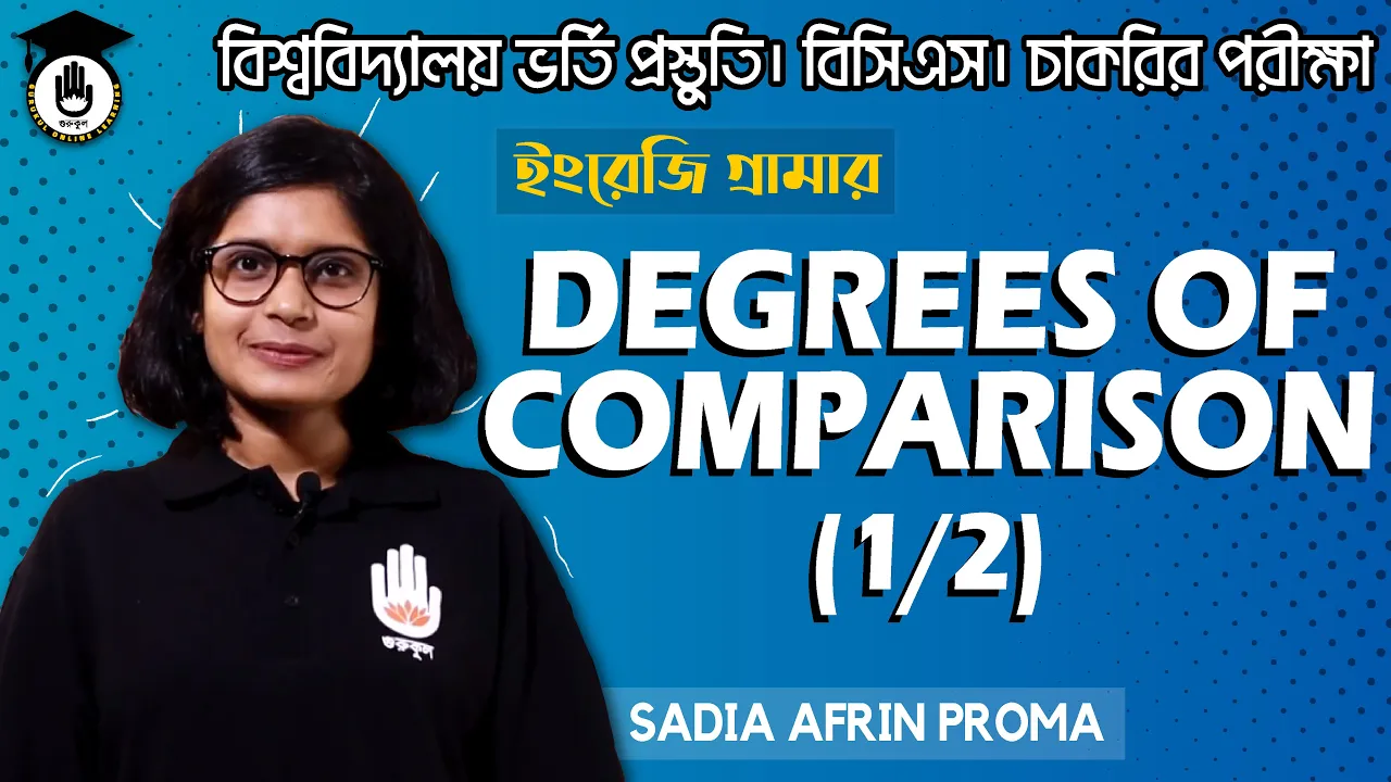 degrees of comparison